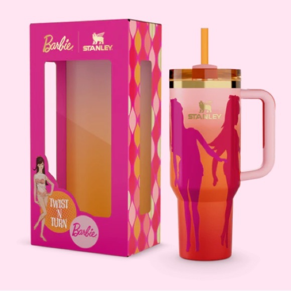 NEW Stanley BARBIE '60S TWIST 'N TURN
40 OZ QUENCHER - Picture 6 of 16